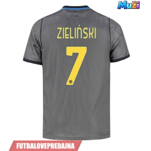 Lacne Muži Futbalové dres Inter Milan Piotr Zielinski #7 2026-27 Krátky Rukáv - Tretina